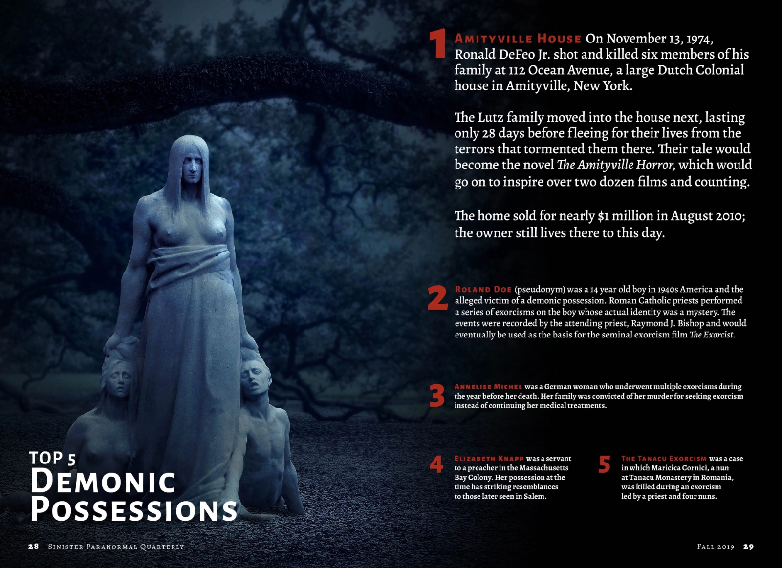 Sinister Paranormal Quarterly