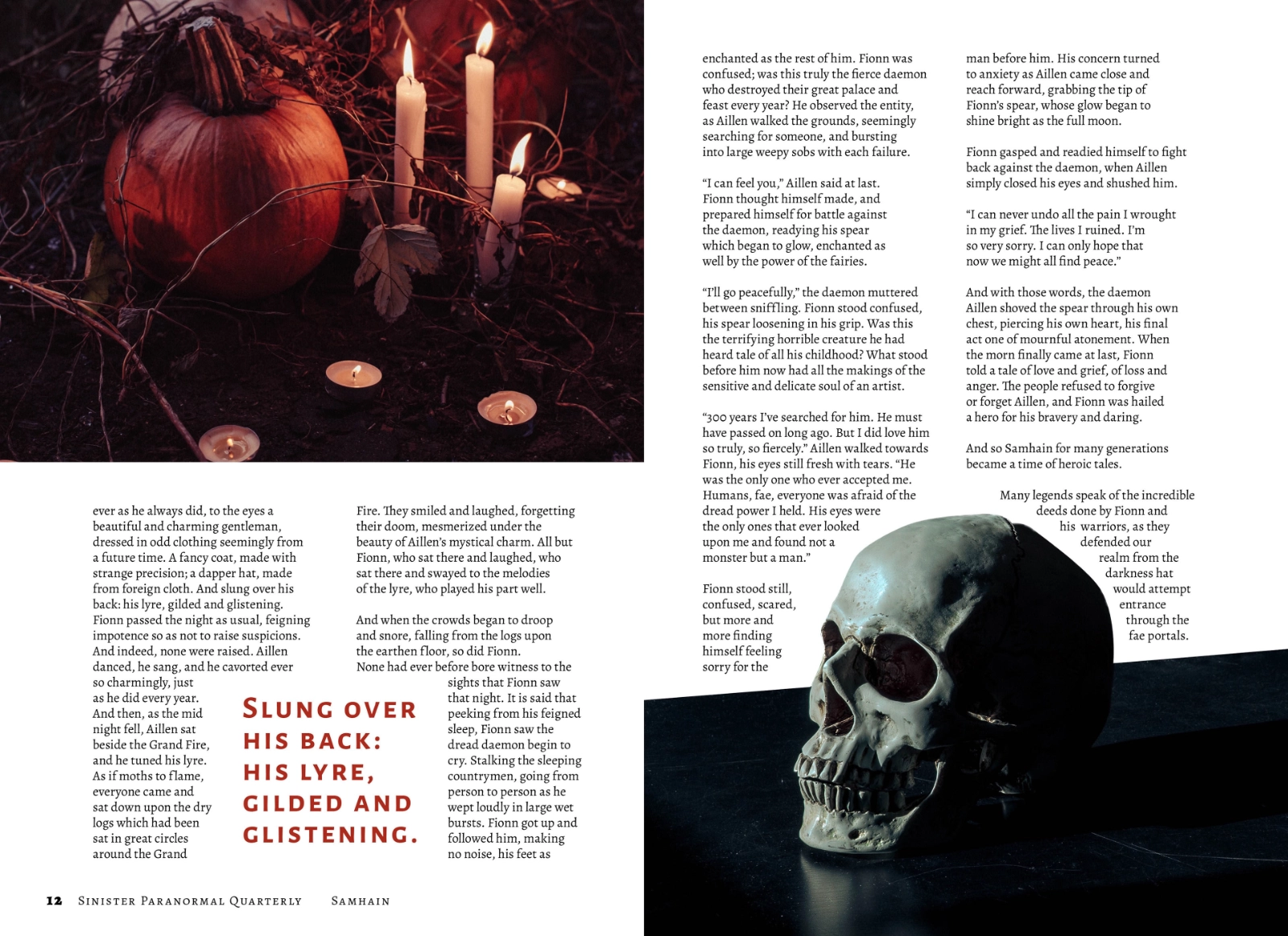 Sinister Paranormal Quarterly