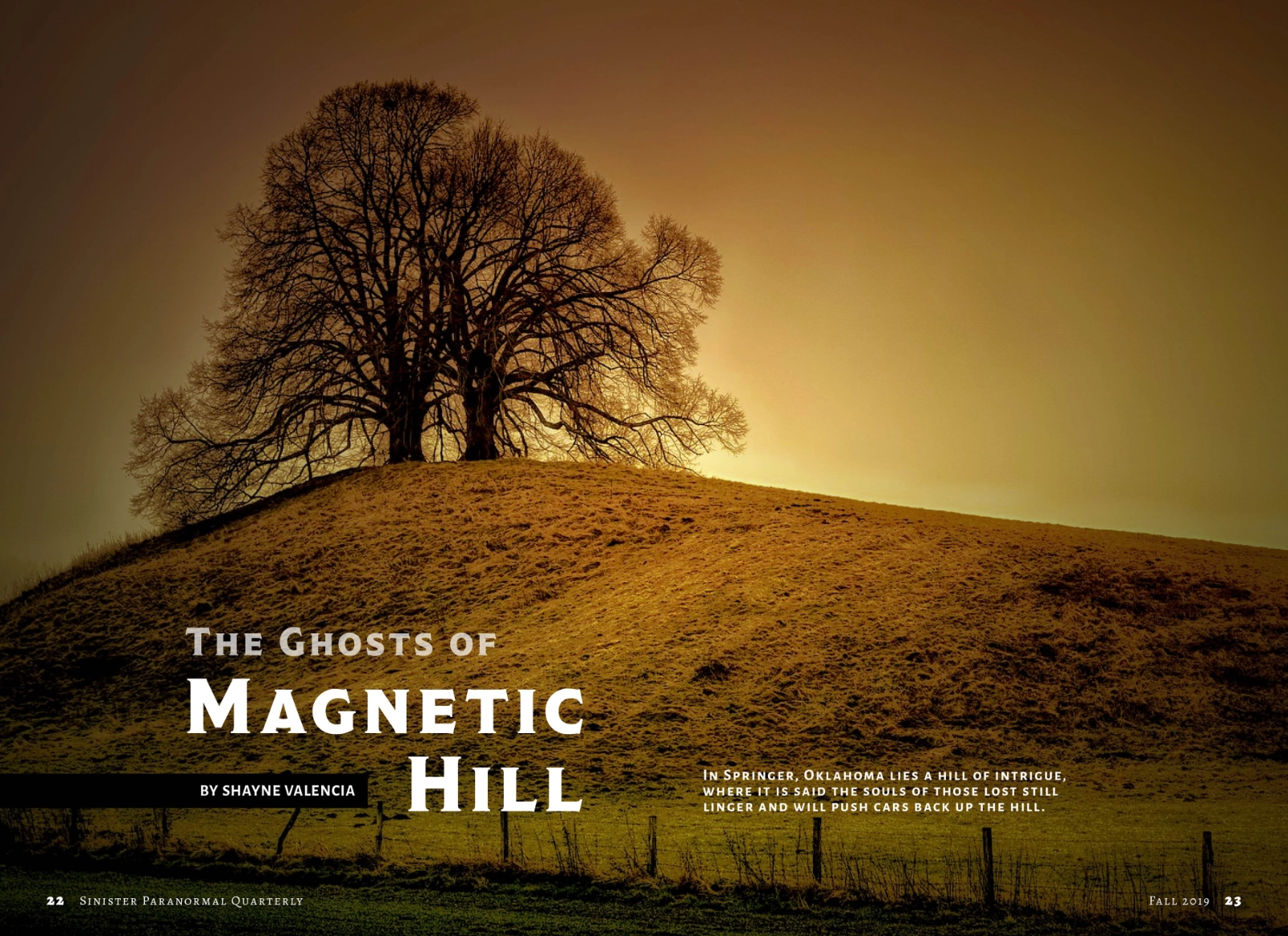 Sinister Paranormal Quarterly